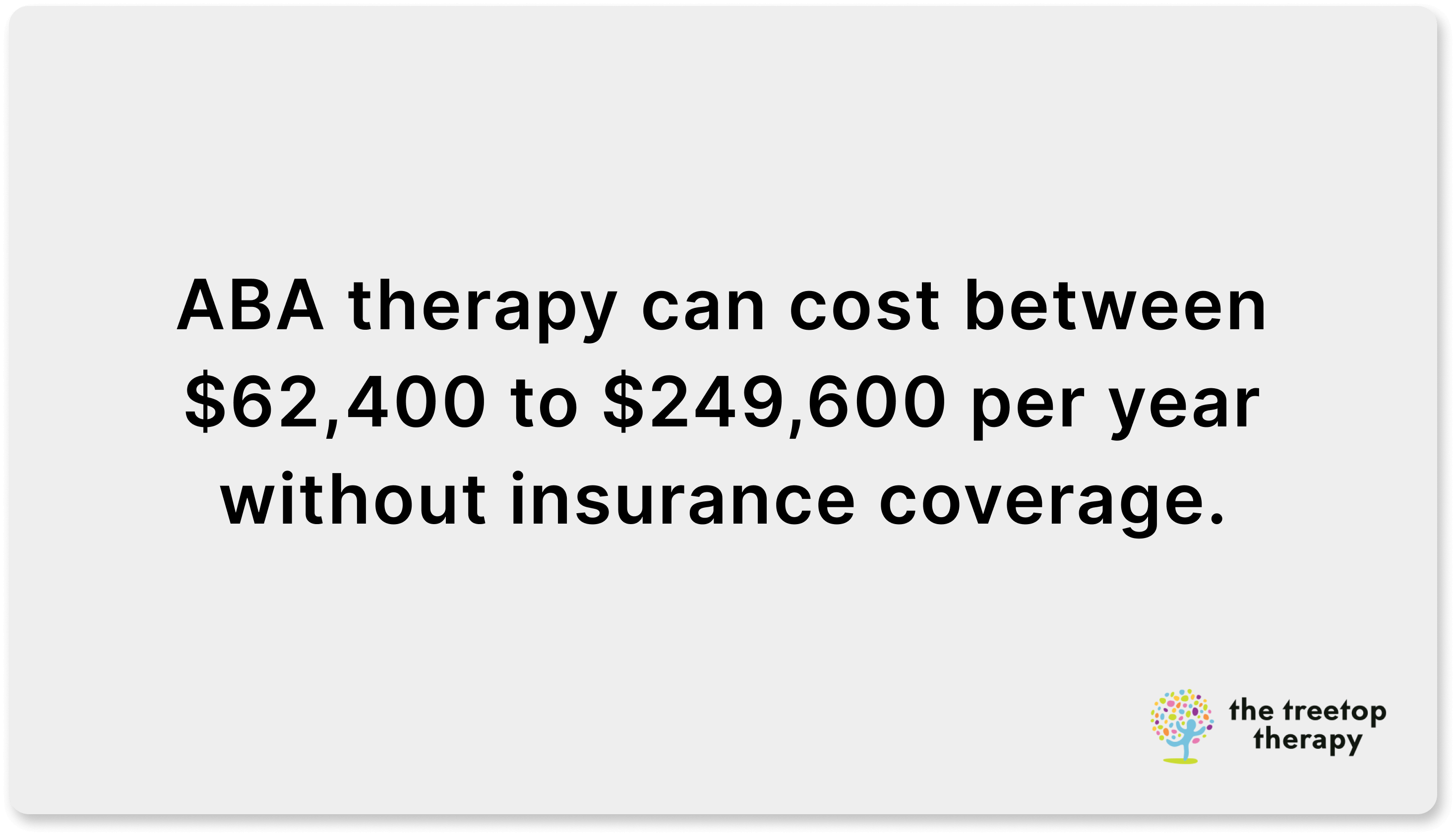 aba therapy yearly cost