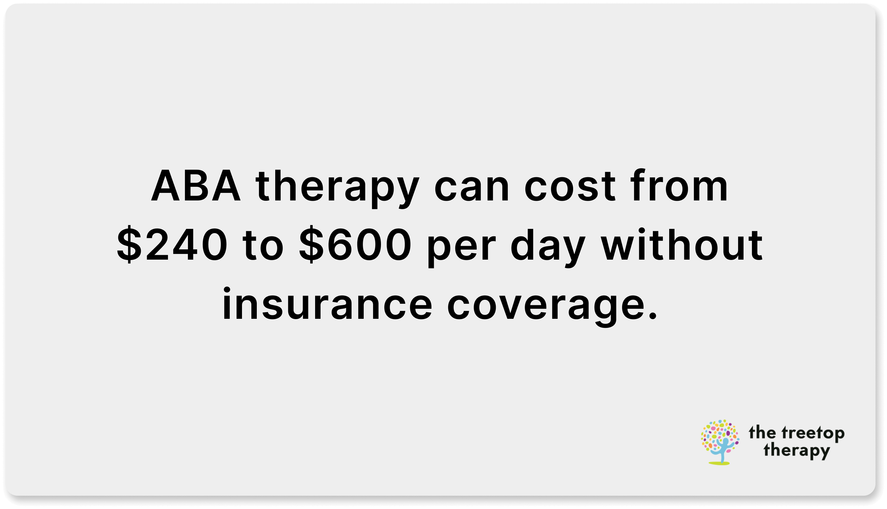 aba therapy daily cost