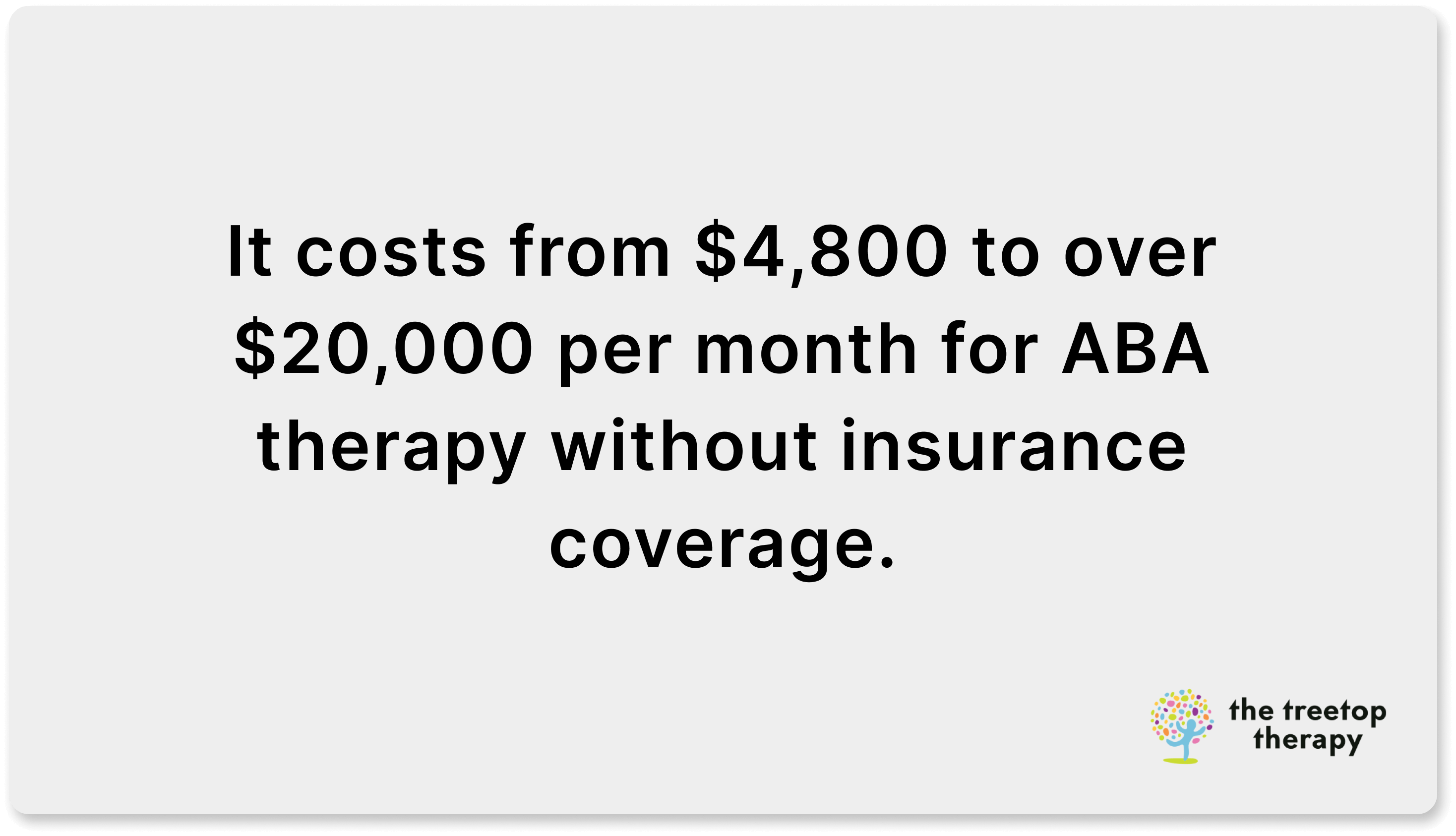 aba therapy monthly cost