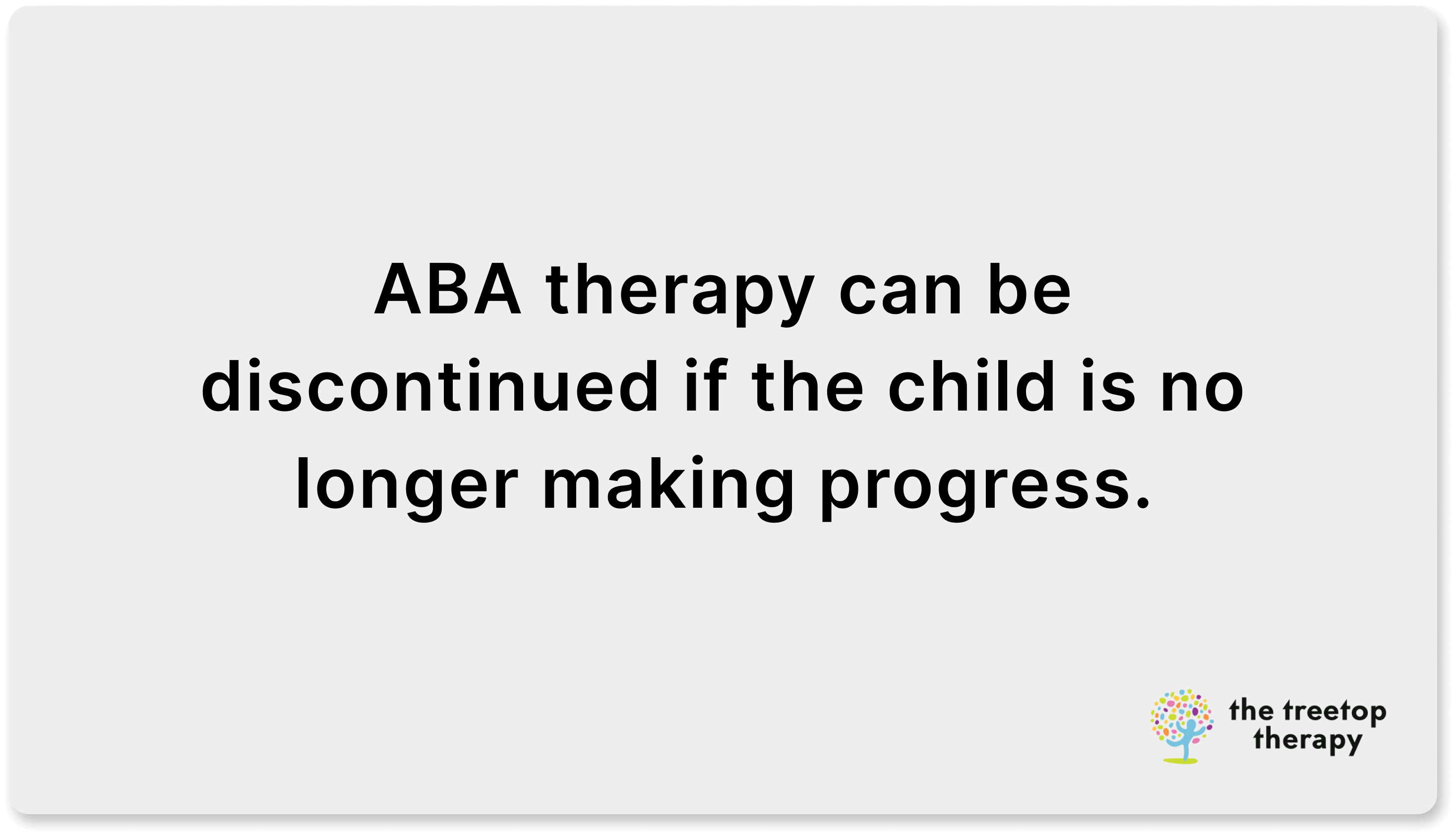 when to pause aba therapy