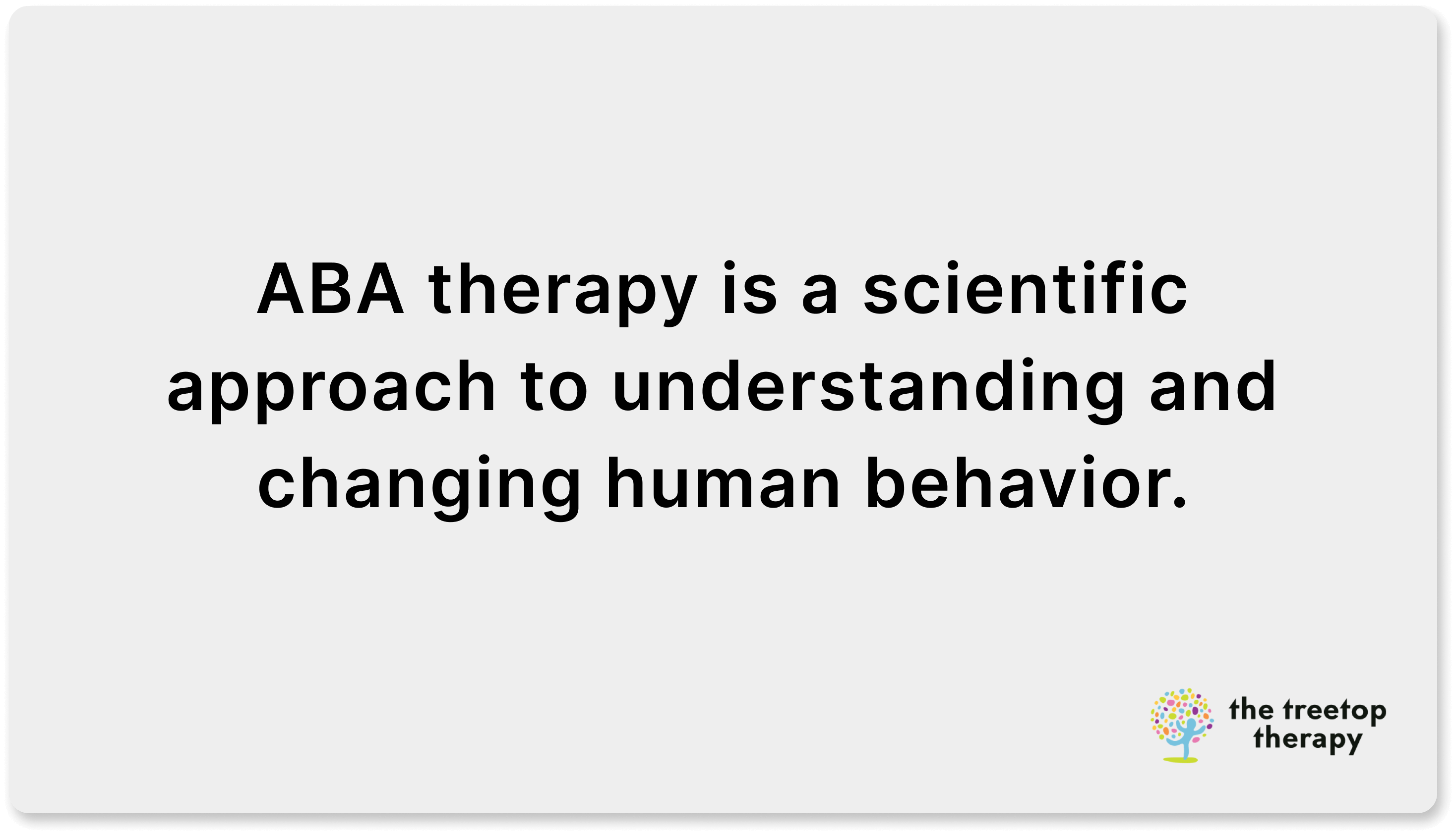 what is aba therapy?