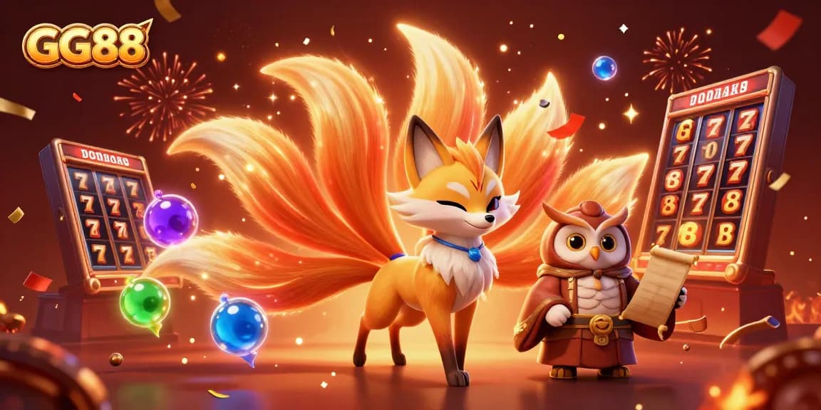 Join the thrilling experience at GG88 with vibrant slots and mystical characters in action.