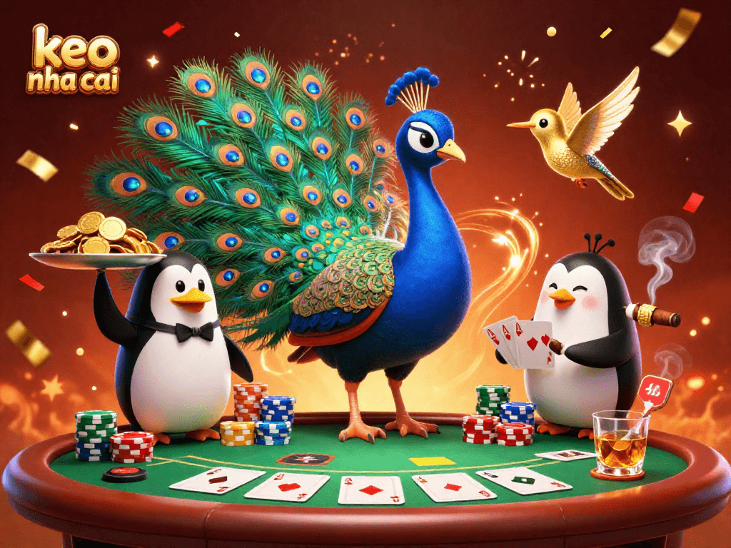 Engage in exciting gaming with keo nha cai featuring vibrant characters and dynamic casino elements.