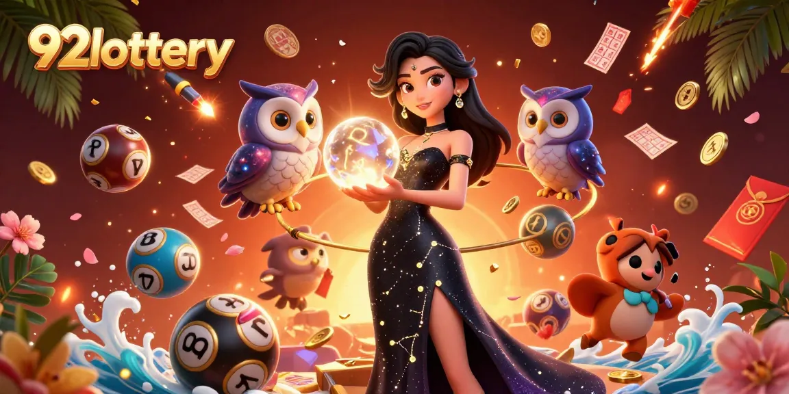 Engage in the thrilling world of 92lottery with mystical elements and exciting game visuals.