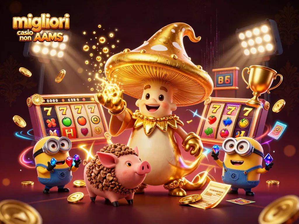 Migliori casino non AAMS: Gioca con slot ad alto RTP e bonus generosi in un ambiente magico.