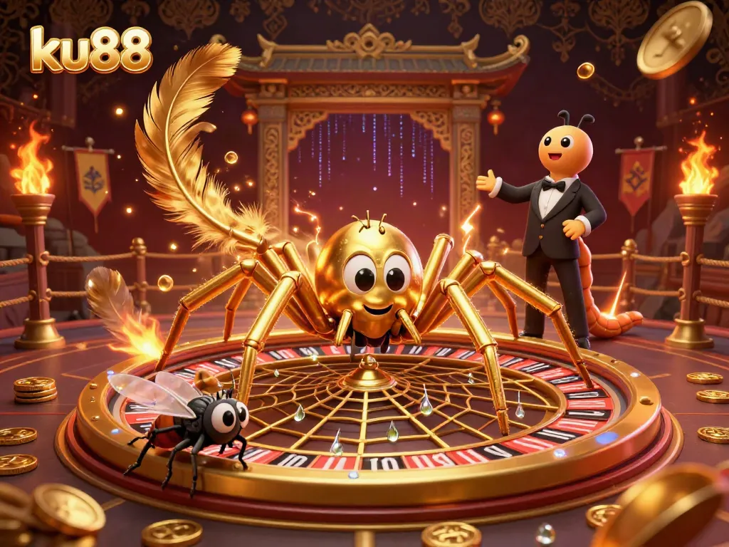 Experience thrilling bets with ku88 in a vibrant, casino-themed fantasy world.