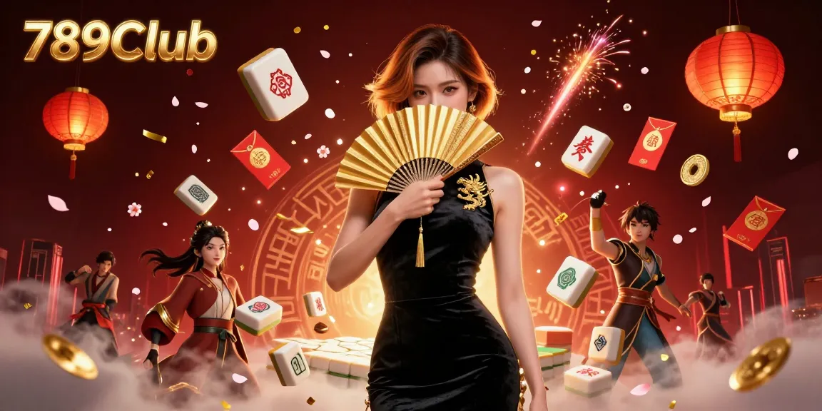 Engage in the glamorous world of 789Club as captivating characters celebrate with thrilling elements of luck and fortune.