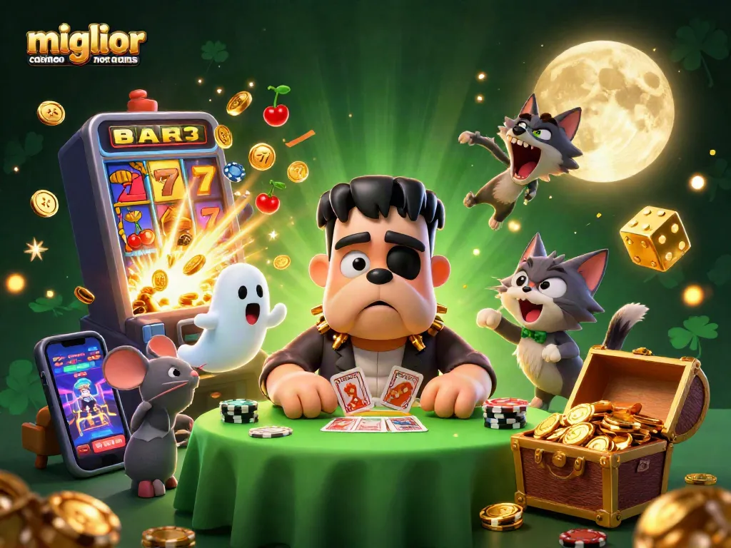 Visualizza i giochi nei miglior casino online non aams con simboli fortunati e atmosfere vivaci
