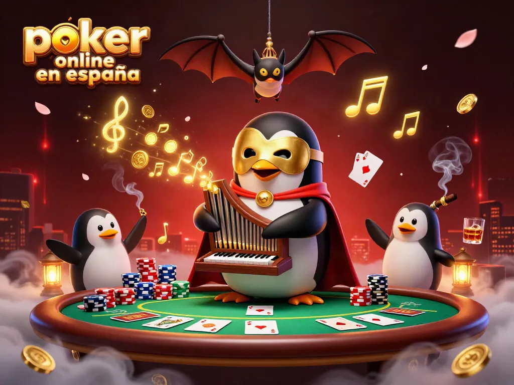 Disfruta del poker online en España con un emocionante escenario lleno de acción y diversión.