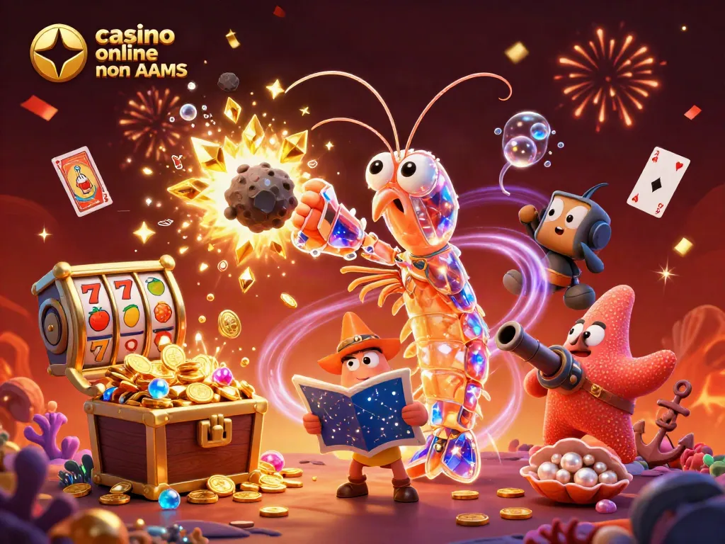 Casino online non AAMS: gioca e vinci con slot ricche di jackpot in un avventuroso mondo sottomarino.