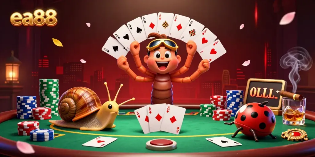 Engage with exciting ea88 casino action featuring a millipede dealer and thrilling gameplay.