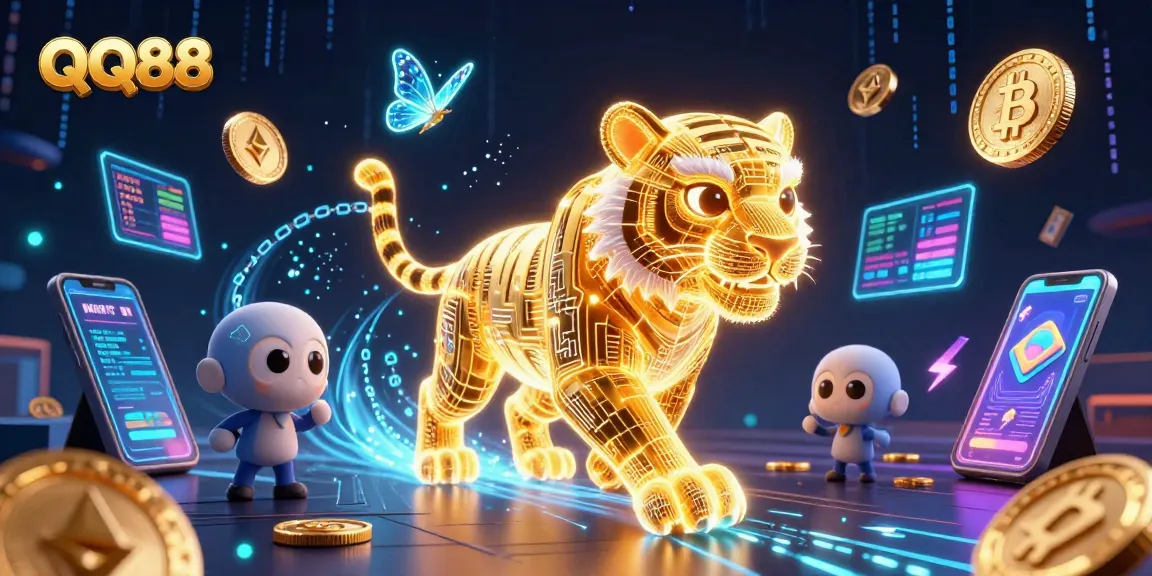 Experience thrilling wins at QQ88 with vibrant digital casino elements and crypto innovations.