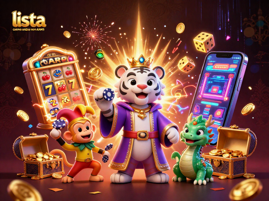 Scopri la lista casino online non AAMS con divertenti animazioni e giochi in un'atmosfera vivace.