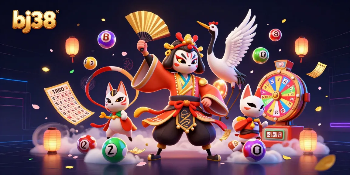 Engage with bj38 through thrilling lottery action with vibrant game elements and captivating characters.