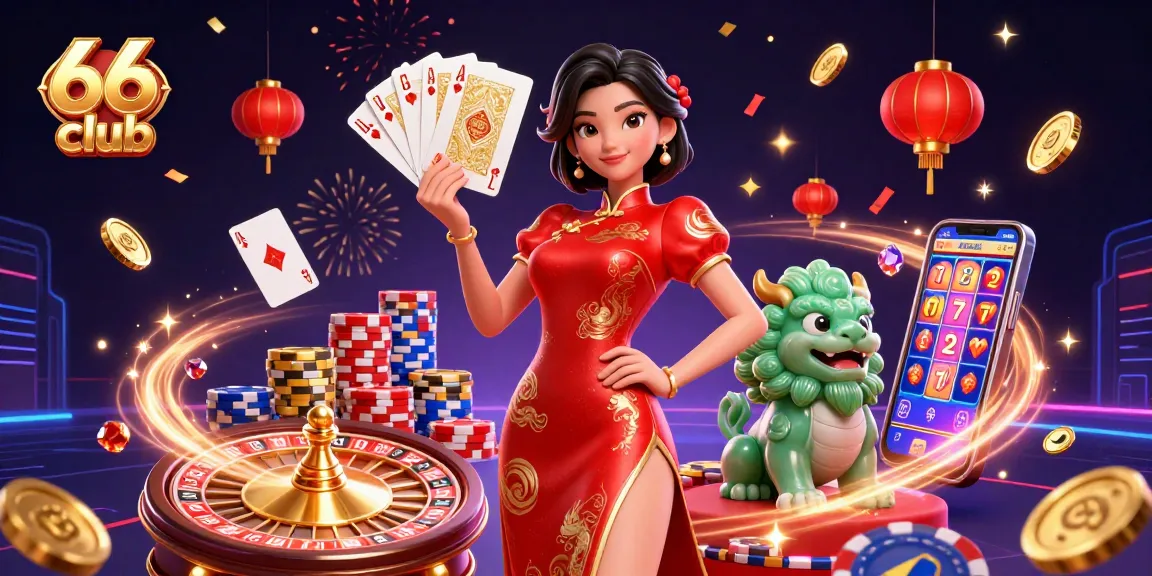 Experience winning thrills at 66 club with vibrant casino elements and dynamic gameplay.