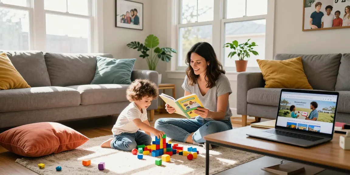 Explore parenting tips on https://mymommyworld.com in a cozy family setting.