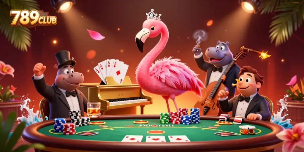 Experience thrilling moments at 789CLUB with our vibrant casino lounge performance scene.