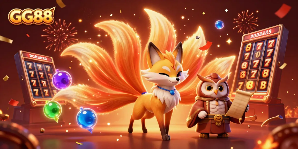Join the thrilling experience at GG88 with vibrant slots and mystical characters in action.