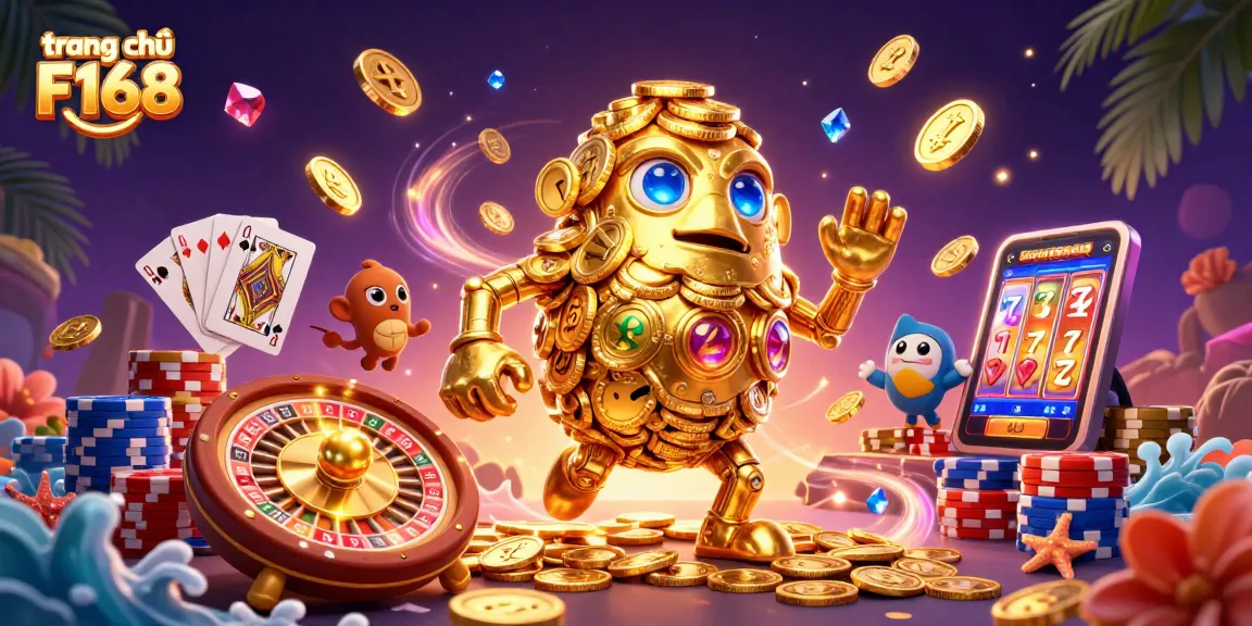 Experience the excitement at trang chủ F168 with dynamic casino elements and lively characters.
