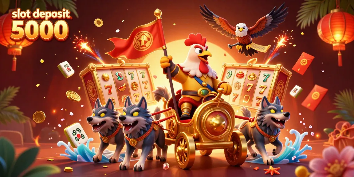 Experience thrilling gameplay with slot deposit 5000 featuring dynamic characters and vibrant casino elements