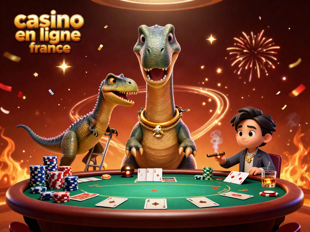 Gagnez avec des jeux au casino en ligne France en jouant à la table de poker animée.