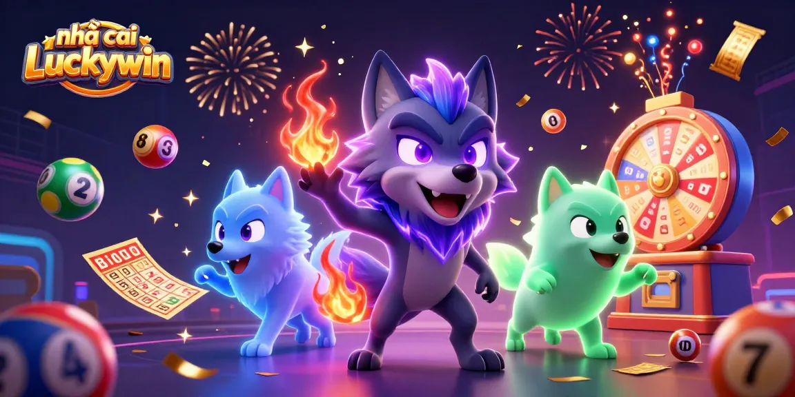 Experience excitement with nhà cái Luckywin, featuring dynamic lottery elements and engaging characters.