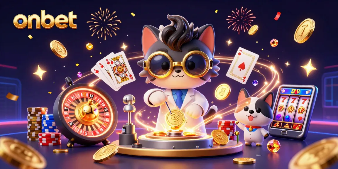 Experience thrilling games at onbet with dynamic casino elements and vibrant visuals.