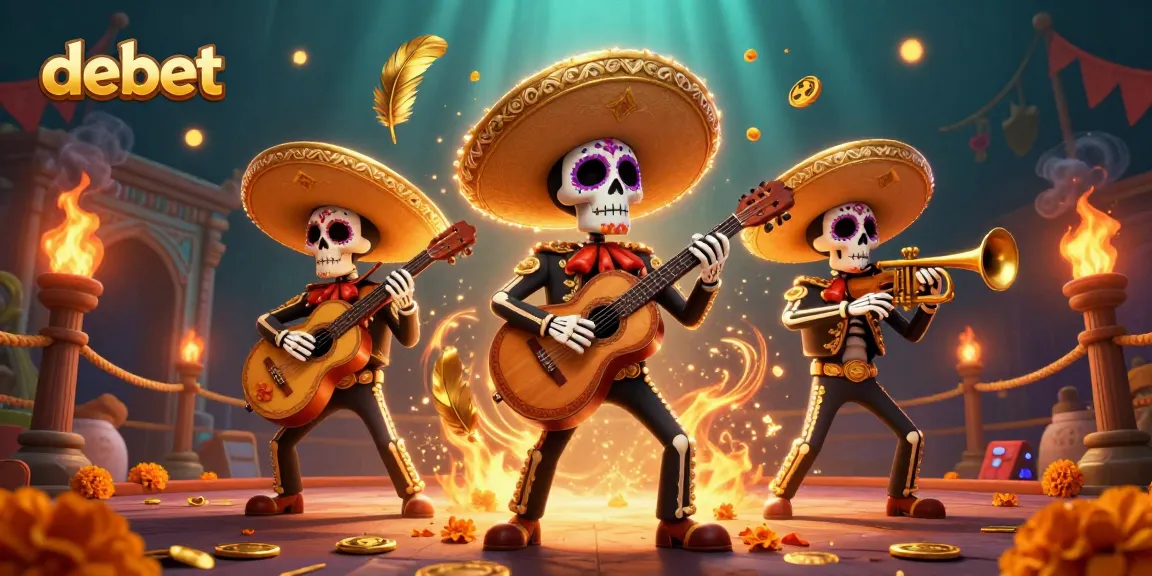Experience debet excitement with a vibrant mariachi band in a thrilling casino setting.