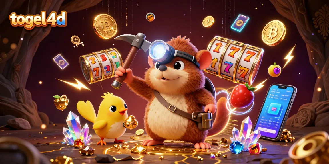 Experience the thrill of togel 4d while joining a mole exploring treasures in a dazzling casino